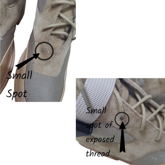 Vivianly MOTO Lace-Up Chunky Heel Platform Combat Boots Nude Size 10 - Picture 9 of 16